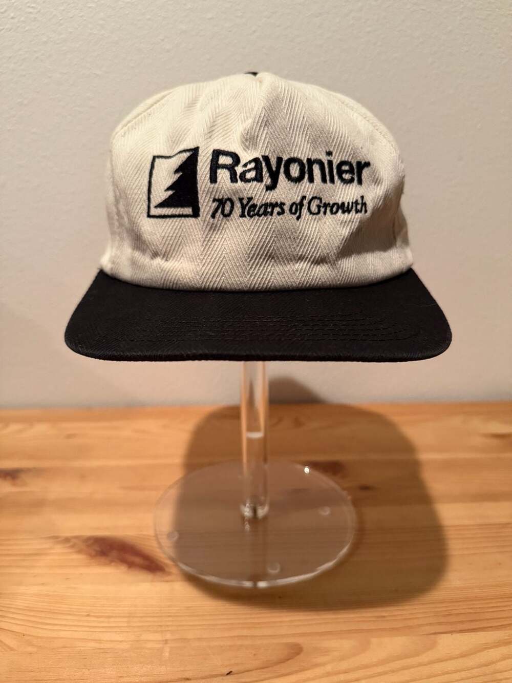 Vintage Rayonier 70 Years of Growth Snapback Hat Cap